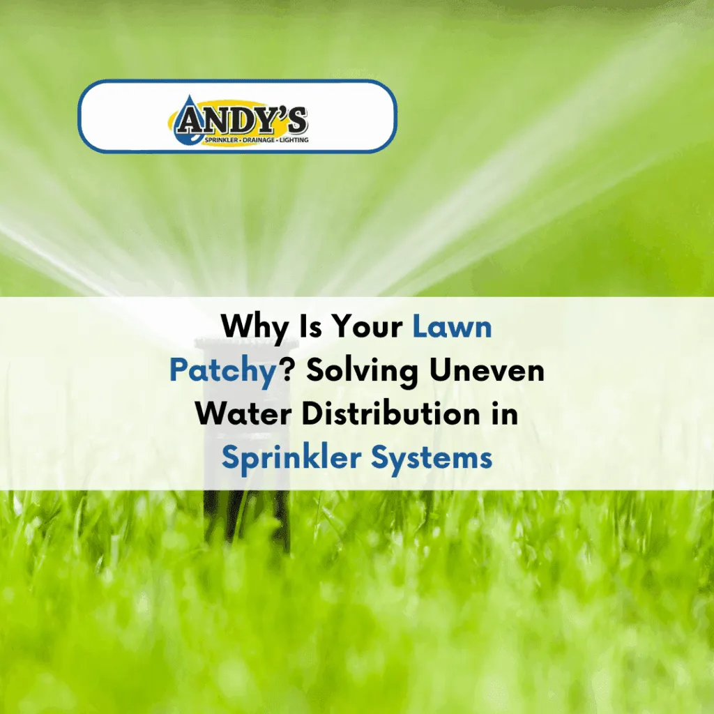 Water distribution in sprinkler