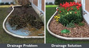 Often rain comes in a deluge in Texas and Andys Drip Sprinkler Drainage Systems is the professional to install an new drainage system in your landscaping in Bee Cave